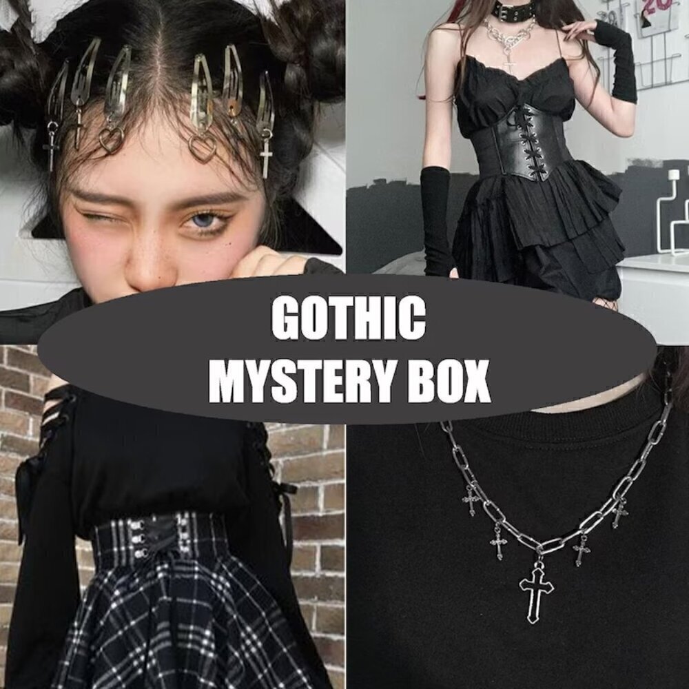 🖤 MYSTERY BOX - GOTH 🖤 Women's Clothing, Accessories, etc